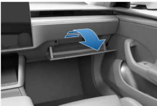 TESLA Model S (2022) - Console de deuxième rangée - 3