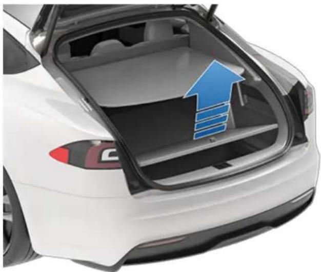 TESLA Model S (2022) - Accès à l'espace de chargement - 1