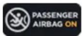 TESLA Model 3 (2022) - Témoin d'état de l'airbag - 2