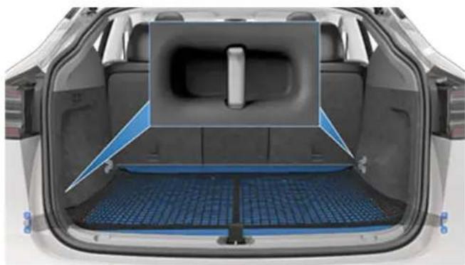 TESLA Model Y (2022) - Équipement d'immobilisation du chargement (selon l'équipement) - 1