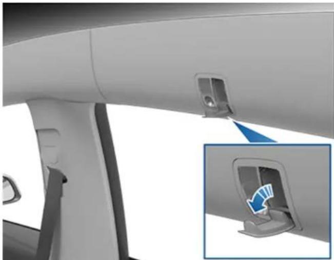 TESLA Model Y (2022) - Porte-gobelets de la troisième rangée (véhicules 7 places uniquement) - 2