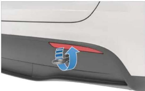 TESLA Model Y (2022) - Tracter le véhicule sur la dépanneuse à plateau par l'arrière - 4