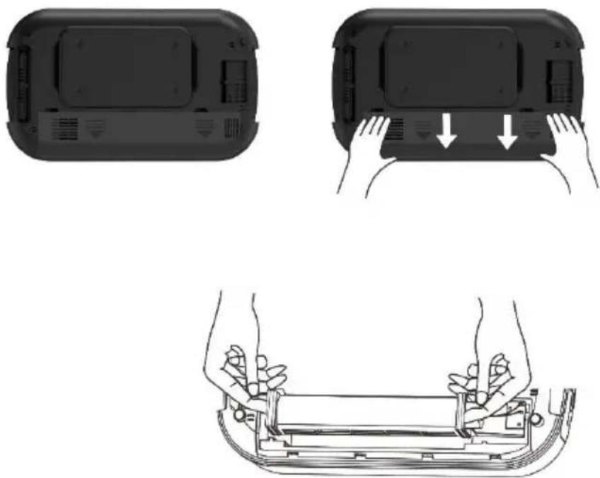 KALORIK GR 45386 BK - REMOVING THE ELECTRIC FAN: - 1