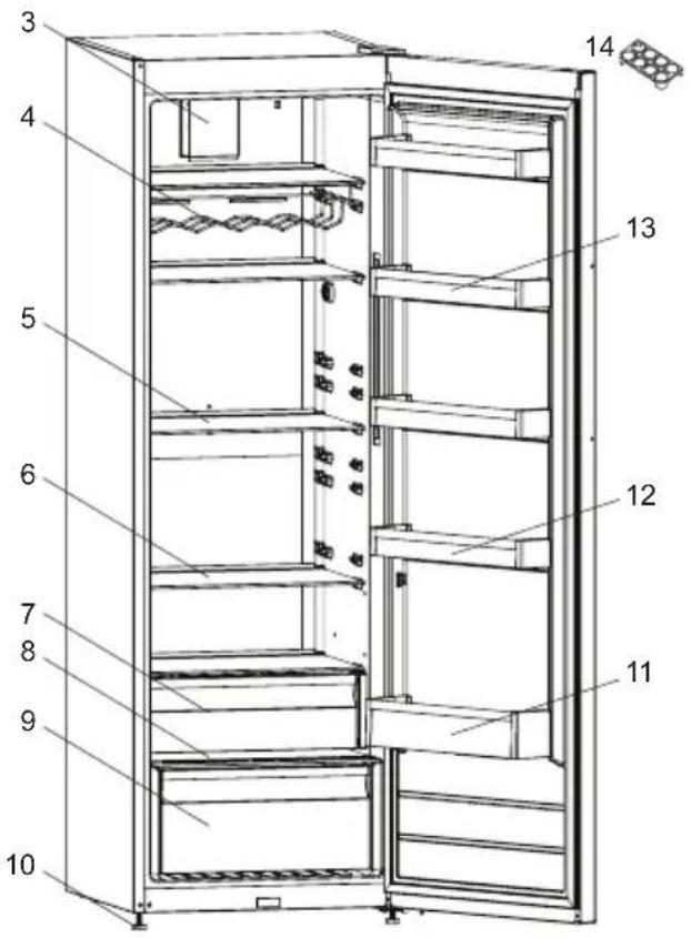 SHARP SJ-LC11CTXIF-EU - PEATÜKK: TEIE KÜLMIK - 1