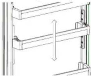 SHARP SJ-LC11CTXIF-EU - Adapti-Lift-Türablage (Bei einigen Modellen) - 2
