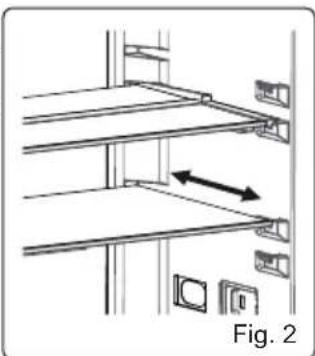 SHARP SJ-LC41CHDIE-EU - Adjustable Glass Shelf (In some models) - 2