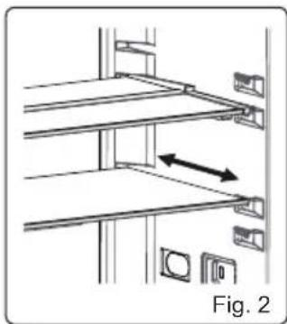 SHARP SJ-LC41CHDIE-EU - Adapti-Shelf (En algunos modelos) - 2