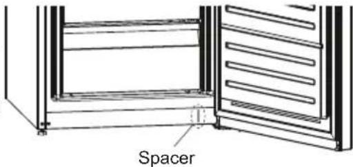 SHARP SJ-SC41CHXIE-CH - Spacer - 1
