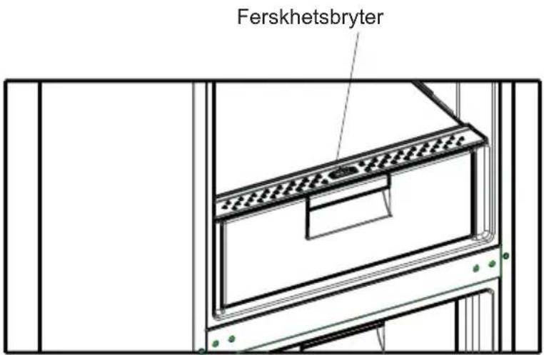 SHARP SJ-BA09DTXWF-EU - Ferskhetsbryter (på noen modeller) - 1
