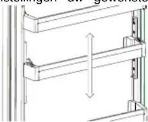 SHARP SJ-BA34IHXIF-EU - Adapti-Lift deurschap (In sommige modellen) - 2