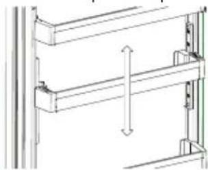 SHARP SJ-LC41CHDIE-CH - Adapti-Lift-Türablage (Bei einigen Modellen) - 2