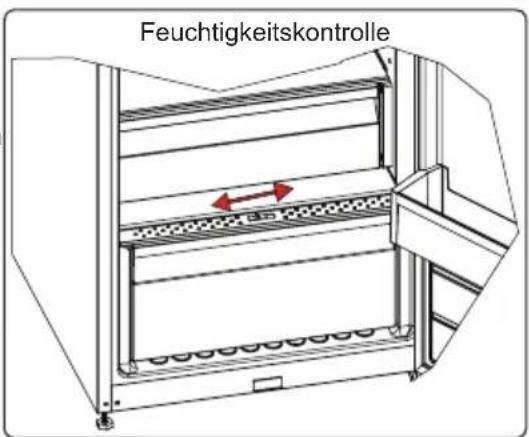 SHARP SJ-LC41CHDIE-CH - Feuchtigkeitskontrolle - 1