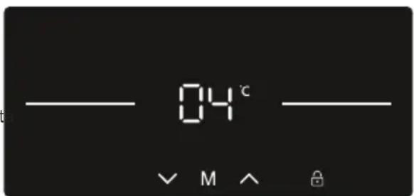 SHARP SJ-LC41CHDIE-CH - Impostazioni temperatura frigorifero - 1