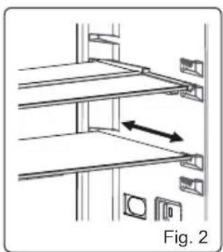 SHARP SJ-LC41CHDW2-EU - Adapti-Shelf (En algunos modelos) - 2