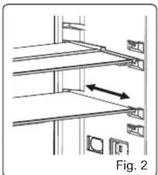 SHARP SJ-LC41CHDW2-EU - Adapti-hylde (På visse modeller) - 2