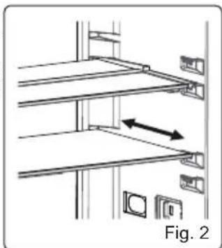 SHARP SJ-LC41CHDW2-EU - Adjustable Glass Shelf (In some models) - 2
