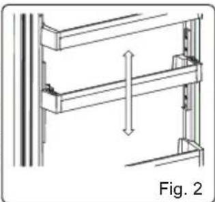 SHARP SJ-LC41CHDW2-EU - Adjustable Door Shelf (Adapti-Lift) (In some models) - 2