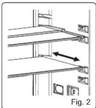 SHARP SJ-LC41CHDW2-EU - Adapti-Shelf (En algunos modelos) - 2