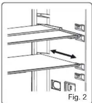 SHARP SJ-LC41CHDW2-EU - Adapti-Shelf (I noen modeller) - 2