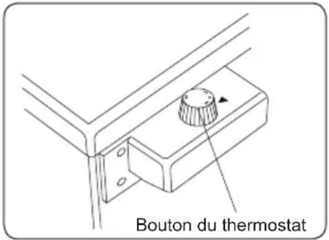 SHARP SJ-UE103M4W-EU - Réglage du thermostat - 1