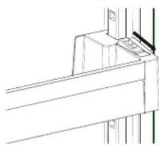 SHARP SJ-BA05ITXLE-EU - Prateleira de porta Adapti-Lift (Em alguns modelos) - 1