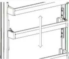 SHARP SJ-BA05ITXLE-EU - Prateleira de porta Adapti-Lift (Em alguns modelos) - 2