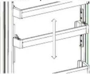 SHARP SJ-BA10IEXIE-EU - Balconnet réglable AdaptiLift (Dans certains modèles) - 2