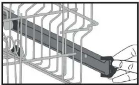 SHARP QW-HY15F49EI-EU - Höhe des oberen Korbs anpassen - 1