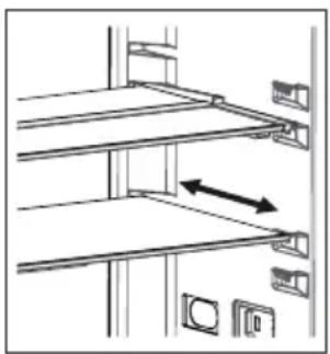 SHARP SJ-BA10DMDWE-EU - Prateleira-Adapti (Em alguns modelos) - 1