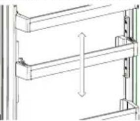 SHARP SJ-BA10DMDWE-EU - Prateleira de porta Adapti-Lift (Em alguns modelos) - 2