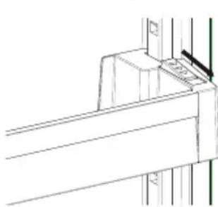 SHARP SJ-BA10DMDWE-EU - Balconnet réglable AdaptiLift (Dans certains modèles) - 1