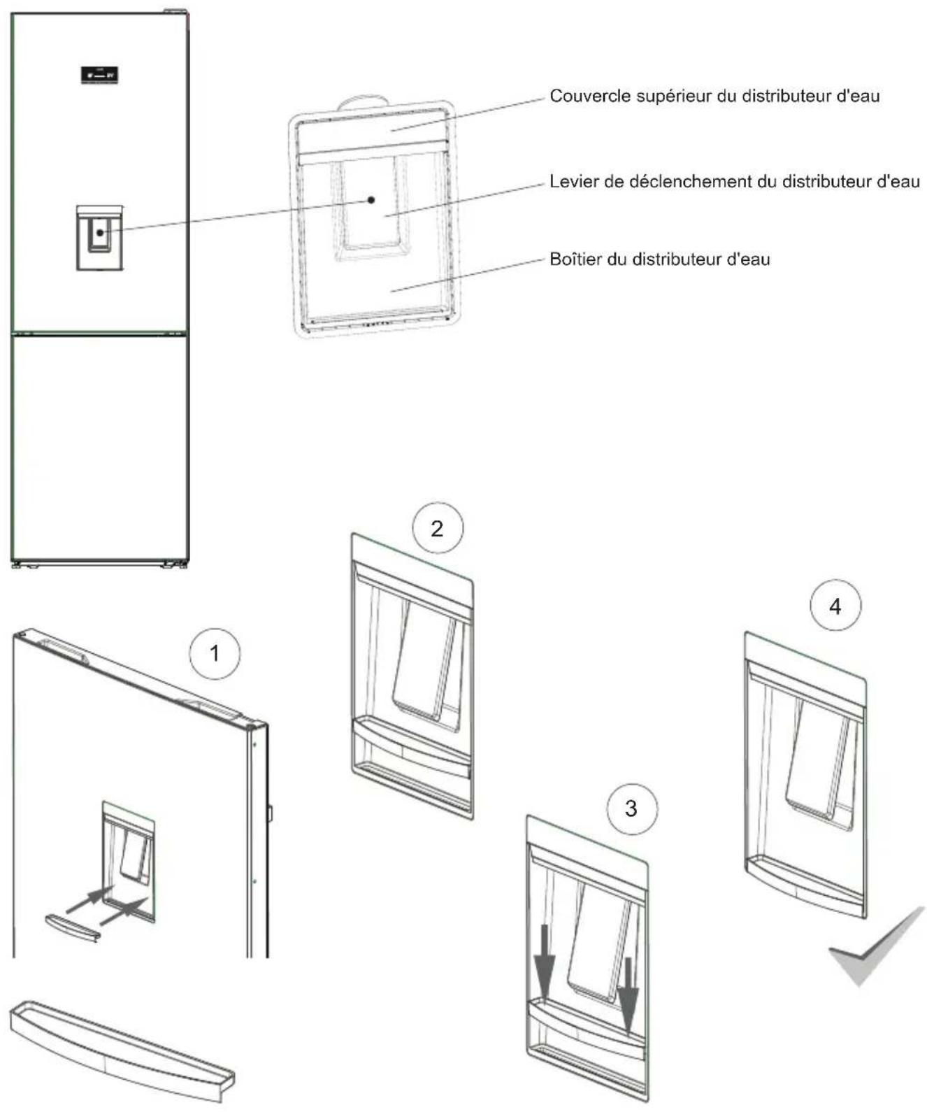 SHARP SJ-BA10DMDWE-EU - PARTIE -2: PARTIES ET PIÈCES DE VOTRE CONGÉLATEUR - 1