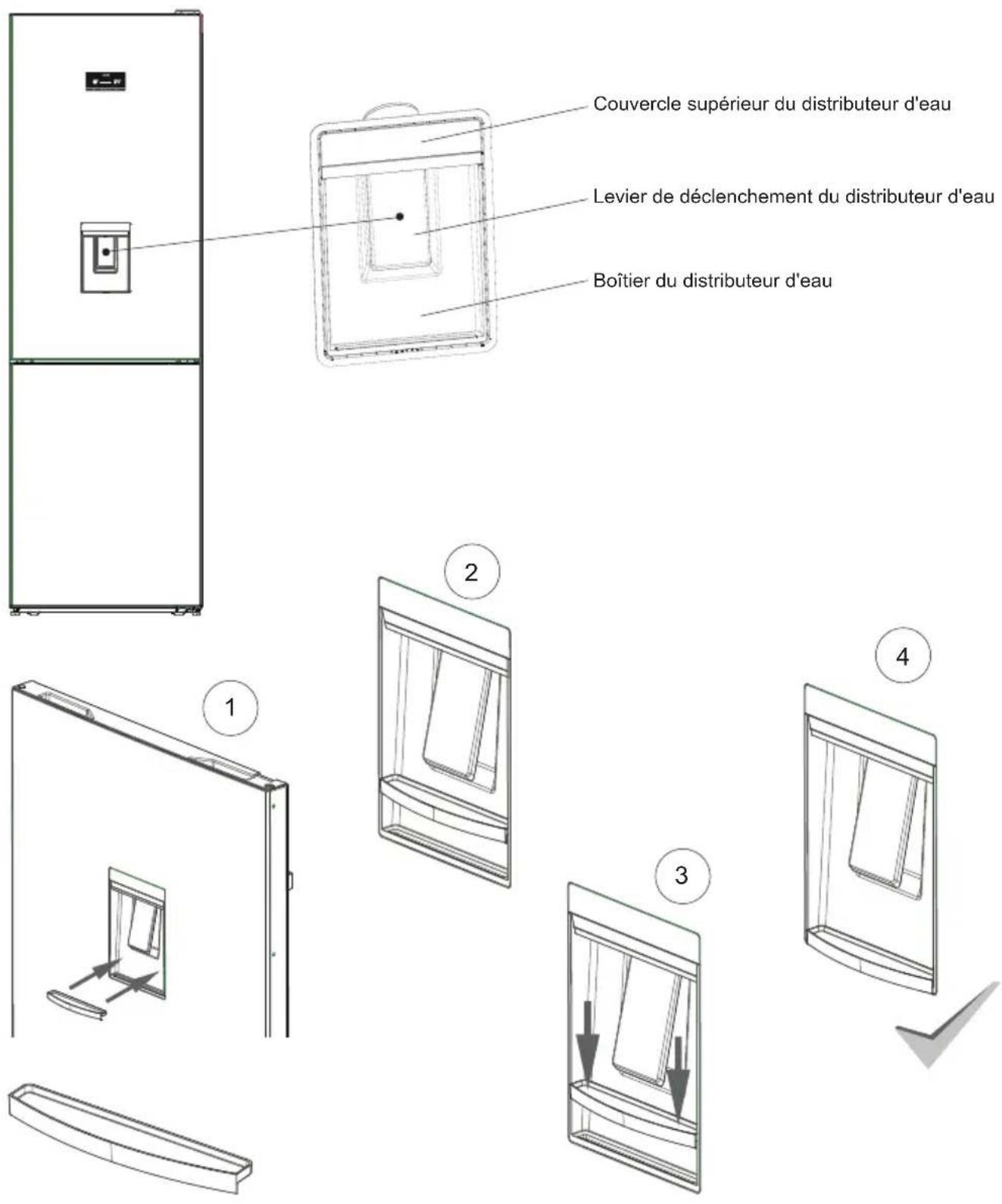 SHARP SJ-BA10DMDIE-EU - PARTIE -2: PARTIES ET PIECES DE VOTRE CONGÉLATEUR - 1