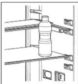 SHARP SJ-BA10DMDIE-EU - Adapti-Shelf (I noen modeller) - 2