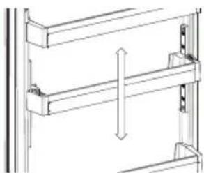 SHARP SJ-BA09DTXLF-EU - Adapti-Lift-Türablage (Bei einigen Modellen) - 2