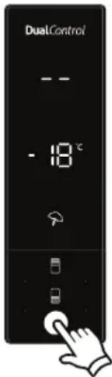 SHARP SJ-BA10IEXWE-EU - Superkoel-modus - 1