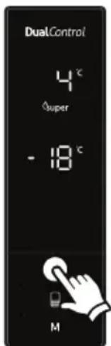 SHARP SJ-BA10IEXWE-EU - Tijdens deze modus: - 1