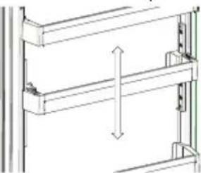 SHARP SJ-BA05DHXLF-EU - Estantería de puerta Adapti-Lift (En algunos modelos) - 2