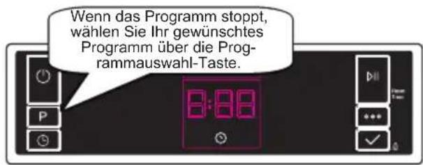 SHARP QW-NA26F39DI-DE - Programm ändern - 2