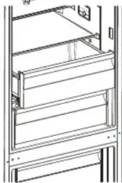 SHARP SJ-BA10DMXIF-EU - Removing the Chill Drawer - 2