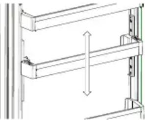 SHARP SJ-TA30ITXWF-EU - Adapti-Lift-Türablage (bei einigen Modellen) - 2