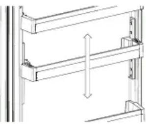 SHARP SJ-TA30ITXWF-EU - Adapti-Lift ukseriiul (Teatud mudelitel) - 2