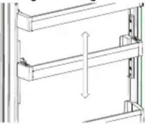 SHARP SJ-TA30ITXWF-EU - Adapti-Lift deurschap (in bepaalde modellen) - 2