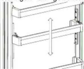 SHARP SJ-BA05DHXWF-EU - Adapti-Lift deurschap (In sommige modellen) - 2