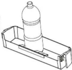 SHARP SJ-BA05DHXWF-EU - Flessenhouser (In sommige modellen) - 3