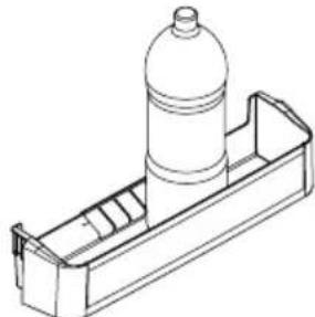 SHARP SJ-BA05DHXWF-EU - Flessenhouser (In sommige modellen) - 4