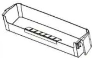 SHARP SJ-BA05DHXWF-EU - Suporte de garrafa (Em?), - 2