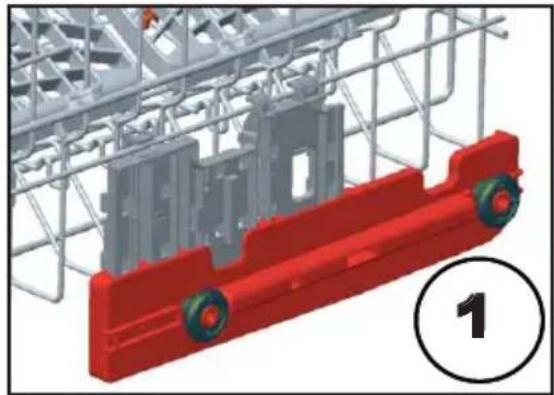 SHARP QW-HY26F39DW-DE - Hoogteverstelling bovenste mand wanneer deze vol is - 2