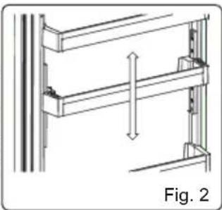 SHARP SJ-LC31CHXIF-EU - Adjustable Door Shelf (Adapti-Lift) (In some models) - 2