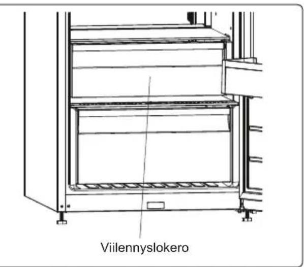 SHARP SJ-LC31CHXIF-EU - Säilytä ruoka jääkaapin kylmimmässä osassa. - 3
